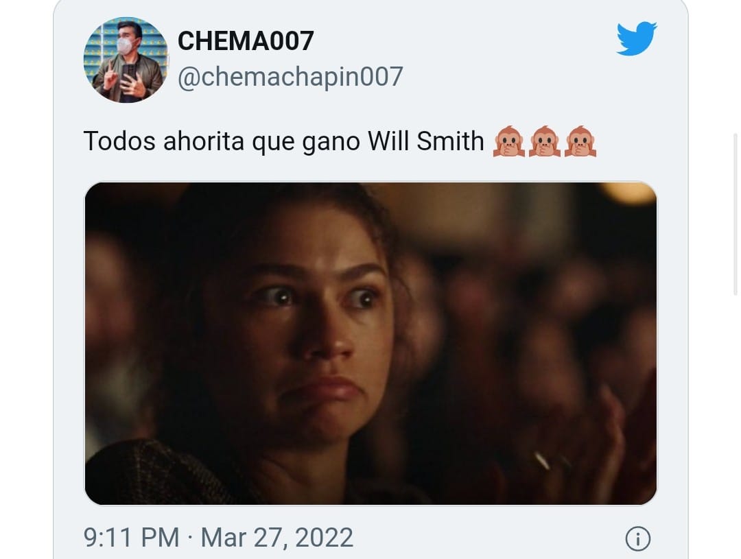 Memes de Premios Óscar 2022: Will Smith abofetea a Chris Rock y más